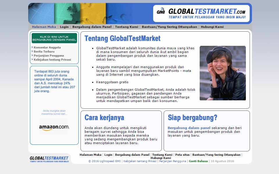 Global Test Market adalah komunitas online yang unik di mana konsumen ...
