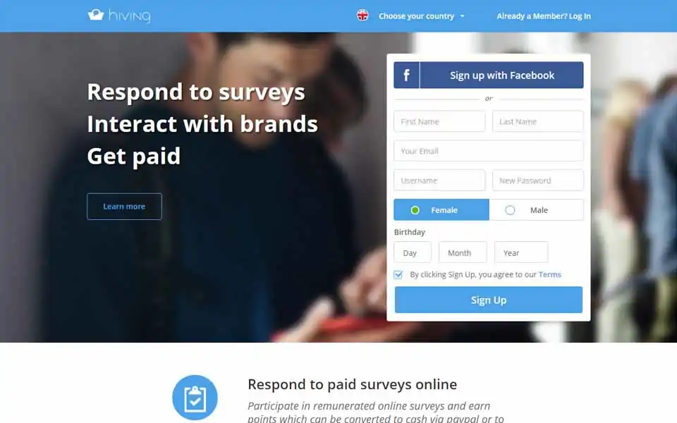 Hiving - join our community of consumers, voice your opinion and make extra money while helping brands to innovate better
