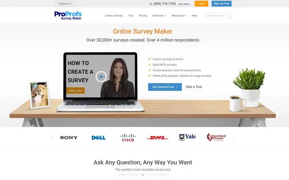 Want the best survey maker to easily capture customer feedback faster? Get ProProfs Survey Maker now!