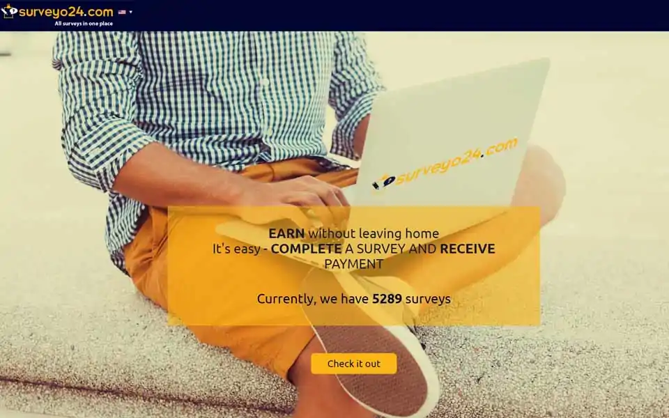 Find a survey for yourself quickly. You do not need to register to complete the survey. Join our service and start earning with surveyo24.com.