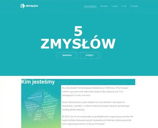 5 ZMYSŁÓW