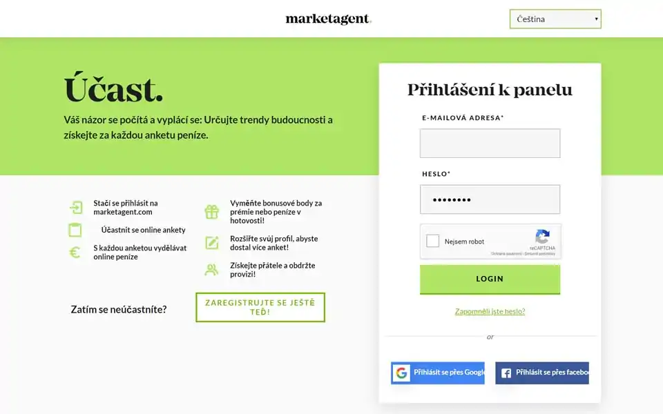 MARKETAGENT.COM – Jako účastník ankety chcete svým názorem určovat trendy a výrobky zítřka, účastnit se ankety a vydělat online peníze.