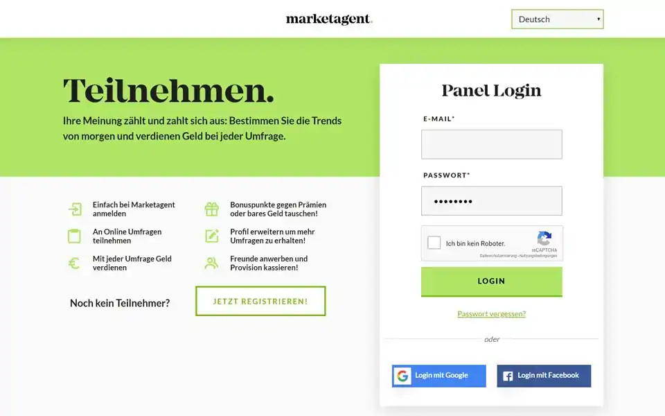 MARKETAGENT.COM – Nicht nur Ihre Meinung zählt und zahlt sich aus!