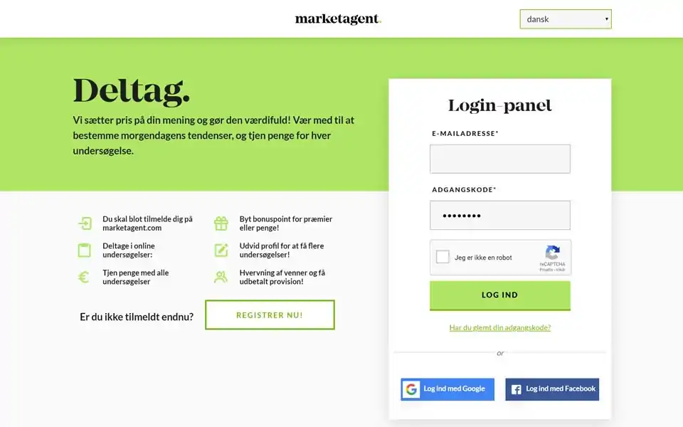 Din mening betaler sig og giver penge. Sådan er du med til at bestemme morgendagens Trends og tjene penge på alle undersøgelserne. Tilmeld dig nu på Marketagent.com