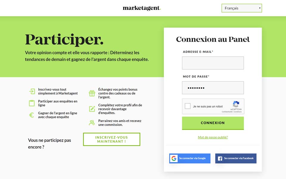 MARKETAGENT.COM – ce n'est pas seulement votre opinion qui compte et qui en vaut la peine! MARKETAGENT.COM – ce n'est pas seulement votre opinion qui compte et qui en vaut la peine!