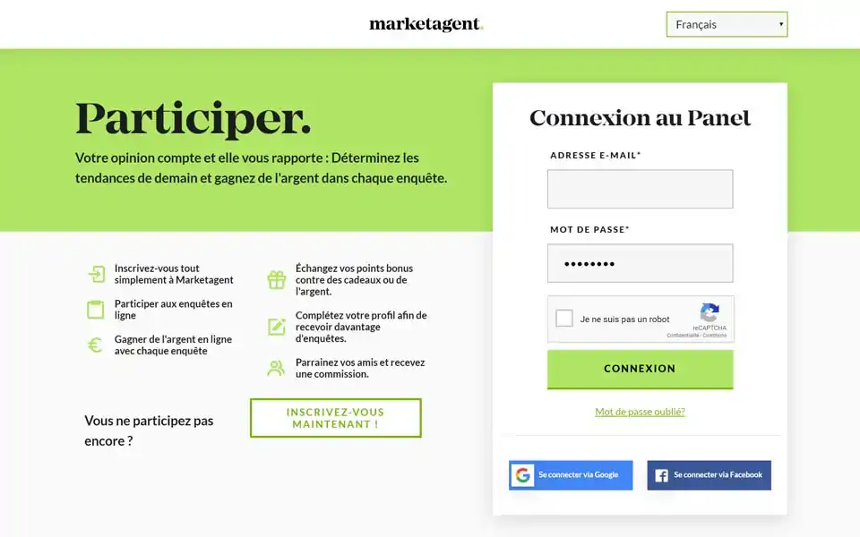 MARKETAGENT.COM – ce n'est pas seulement votre opinion qui compte et qui en vaut la peine!