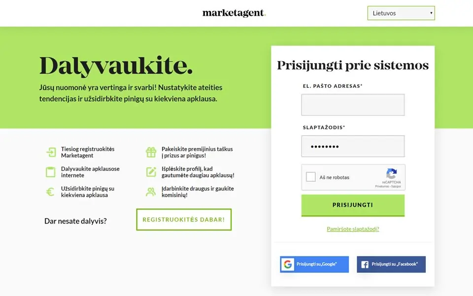 MARKETAGENT.COM – Jūsų nuomonė yra svarbi ir vertinga: štai kaip jūs nustatote rytdienos tendencijas ir uždirbate pinigų kiekvieno tyrimo metu.