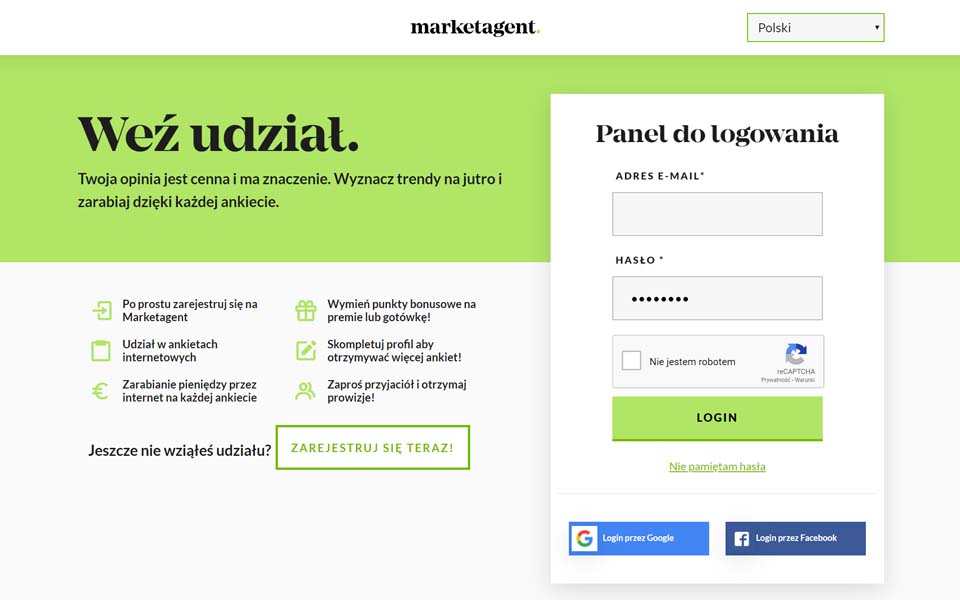 W panelu MARKETAGENT Twoje zdanie naprawdę się opłaca! W panelu MARKETAGENT Twoje zdanie naprawdę się opłaca!