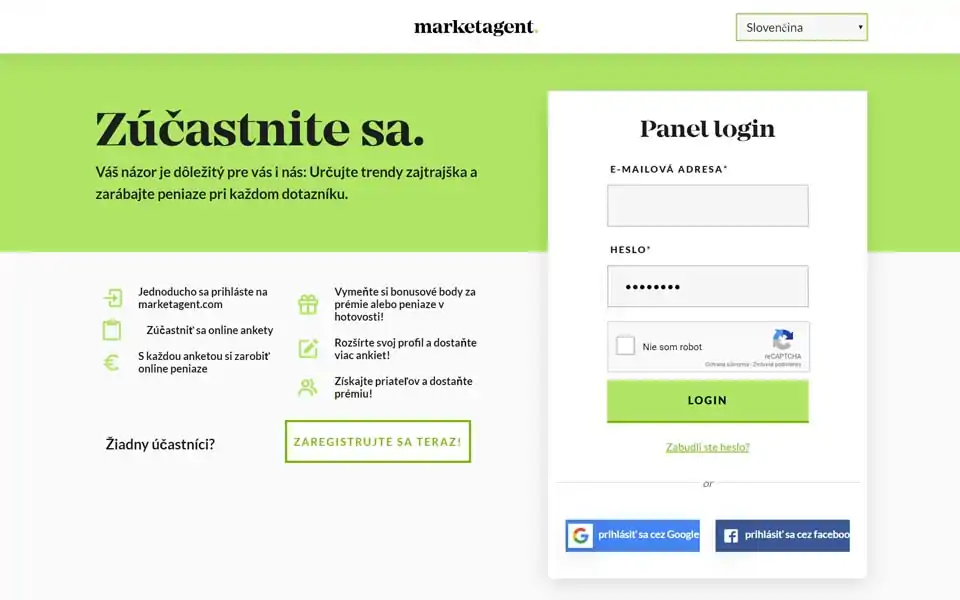 MARKETAGENT.COM – Ako účastník ankety chcete svojím názorom určovať trendy a výrobky zajtrajška, zúčastniť sa anktey a zarobiť si online peniaze.