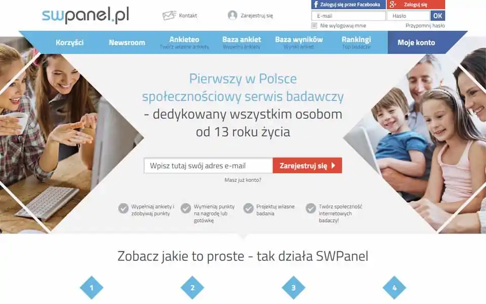 SWPanel - wypełniaj ankiety, bierz aktywny udział w grupach badawczych, inicjuj ciekawe dyskusje, zadawaj pytania, nagrodzimy Cię za to wszystko. Twoje zdanie jest dla nas ważne!