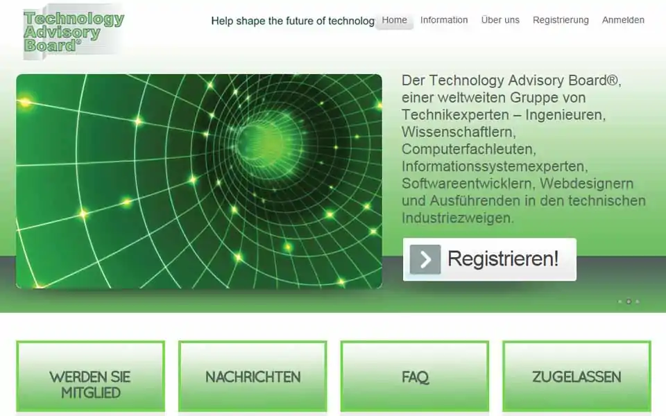 Technology Advisory Board - Internet Interviews und Fachumfragen