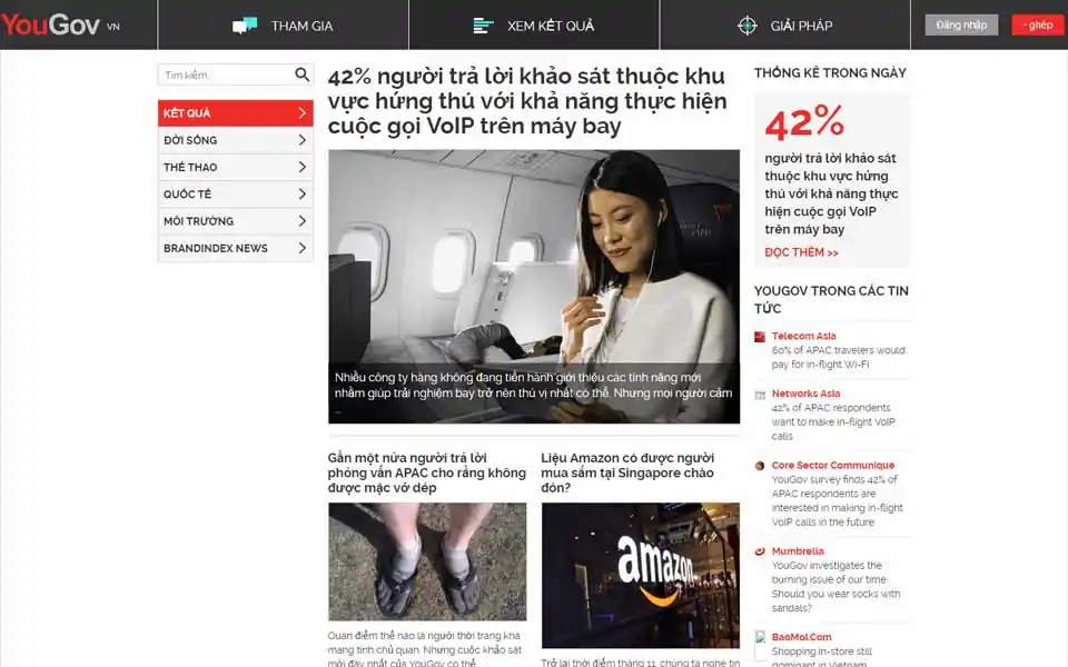 Khi đăng ký YouGov, bạn đang tham gia cộng đồng quốc tế của những người muốn thể hiện, chia sẻ ý kiến và nhận điểm thưởng. Là một thành viên YouGov, bạn thường xuyên nhận được email thông báo lời mời các khảo sát mới.